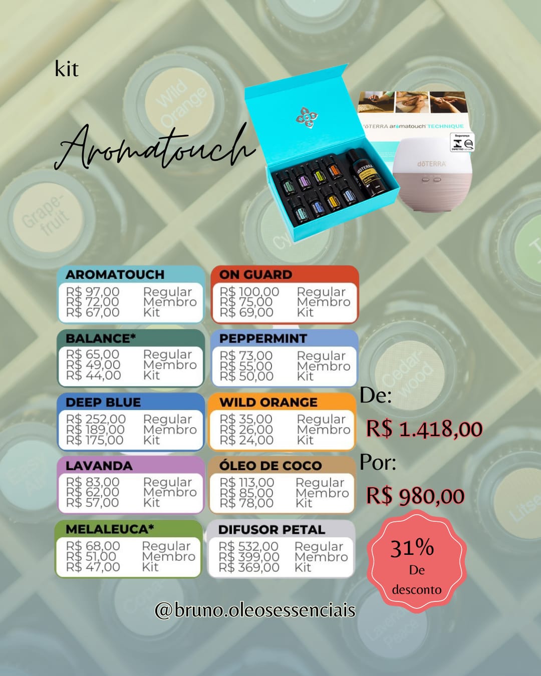 Aroma touch